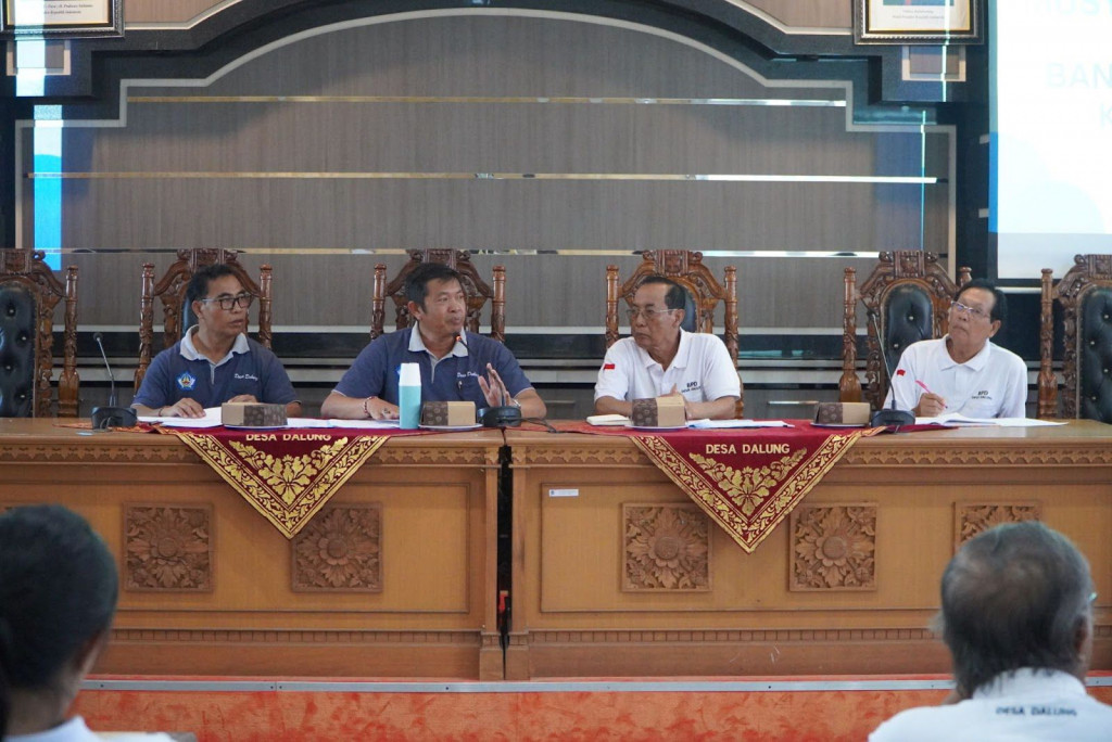 Pemerintah Desa Dalung Gelar Musyawarah Desa Terkait Bantuan Uang Hari Raya Kabupaten Badung